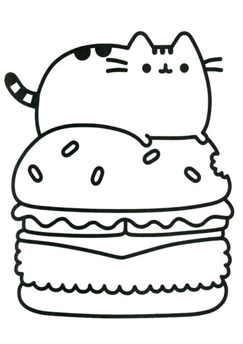 Free And Easy To Print Pusheen Coloring Pages Cartoon Coloring Pages