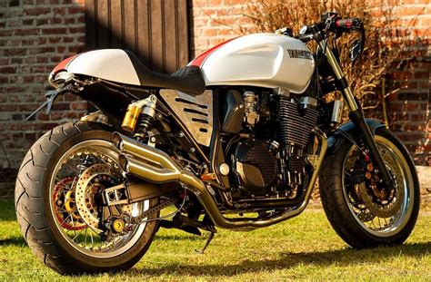 Cafe racer, yamaha rd350, honda, suzuki, kawasaki. The new XJR Cafe Racer Project from Klaus Goerz | Ducati ...