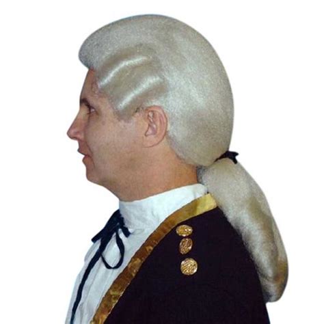 Wig Worn By Washington Crossword