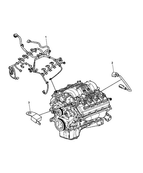 4801437AB - Genuine Mopar WIRING-ENGINE