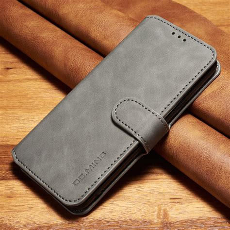 High Quality Leather Wallet Case For Samsung Galaxy S7 Edge S8 S9 S10