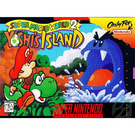 Super Mario World 2 Yoshis Island Super Nintendo Snes Game For Sale