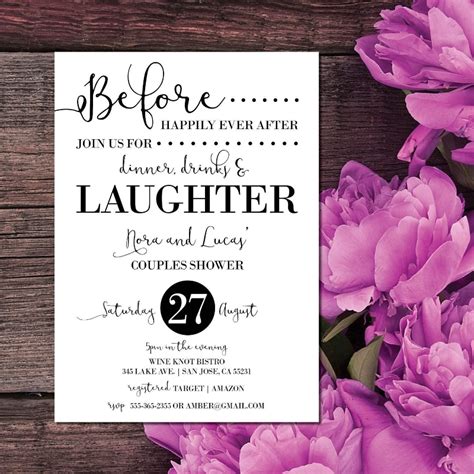 couples shower invitation 15 examples how to create