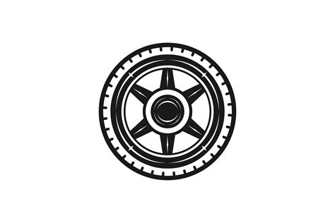 Wheel Logo Graphic By Wangs · Creative Fabrica