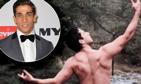 House Husbands Firass Dirani Poses NAKED In The Wilderness Daily Mail Online