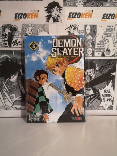 Manga Demon Slayer Kimetsu No Yaiba Tomo 3 Cuotas Sin Interés