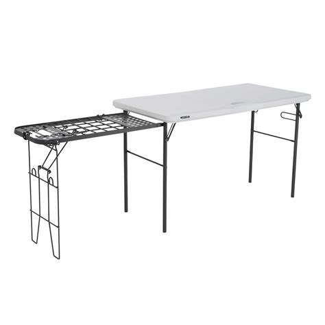 Lifetime 280312 Cooking Specialty Tailgate Camping 4ft Folding Table