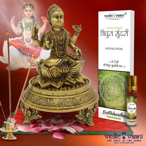 Buy Vedic Vaani India Shree Bala Tripura Sundari Divine Ashirvadam