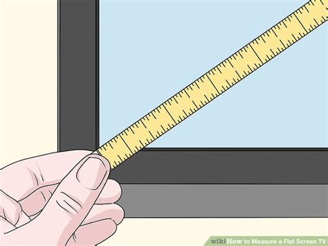 How To Measure A Flat Screen Tv 6 Steps With Pictures Wikihow