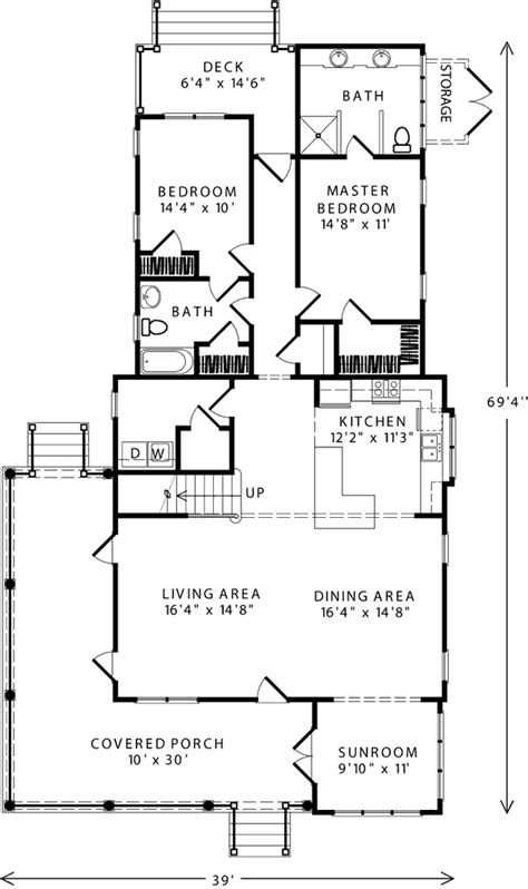 Cove Cottage Benjamin Showalter Southern Living House Plans