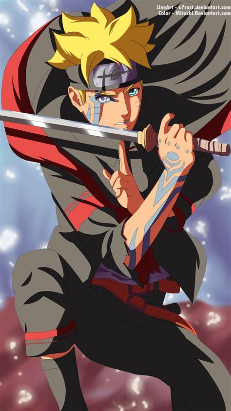 Boruto Uzumaki Next Generation By Mitozhi On DeviantArt Anime Naruto Naruto Uzumaki Hokage