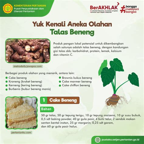 Info Teknologi: Aneka Olahan Talas Beneng