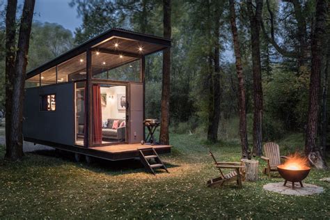 Wedge Shaped Tiny House Offers A Compact Home For Two