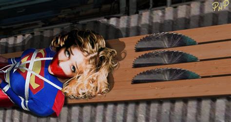 Pnp Super Girl Bound 2 Tape Gag By Artt1000 On Deviantart