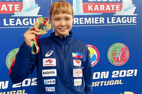 karate tsukii nabs another premier league gold medal abs cbn news