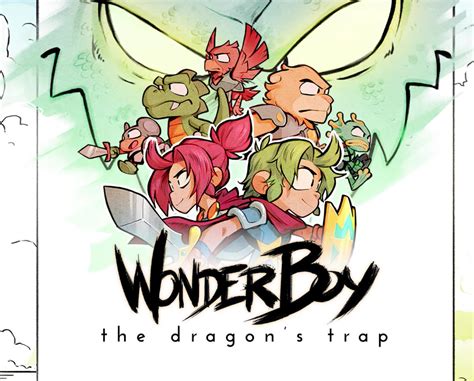 Wonder Boy The Dragons Trap Arrives With Beautiful Hand Drawn