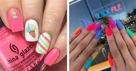 Actúan como elemento disuasorio, ya que son prácticamente imposible de morder. Uñas acrílicas decoradas: doce ideas - rePlanet