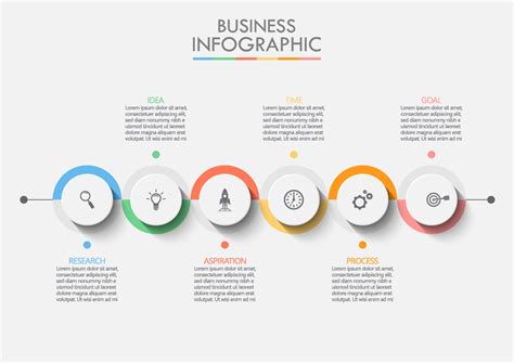 Business Road Map Infographic Template 680078 Vector Art At Vecteezy