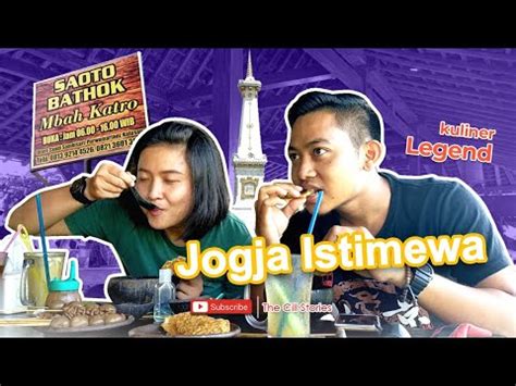 Kulinerjogja KULINER JOGJA SOTO BATHOK MBAH KATRO YouTube