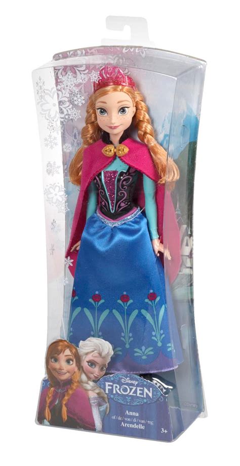 disney frozen sparkle anna of arendelle doll