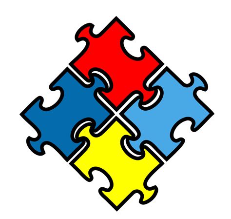 Autism Logo Puzzle Clipart Best