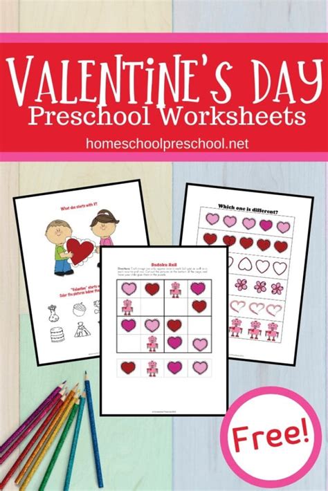 Free Valentines Day Worksheets Find A Free Printable