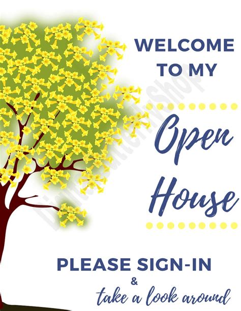 Real Estate Open House Sign Open House Sign In Open House Etsy