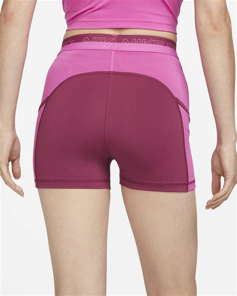 Nike Pro Womens High Waisted 8cm Approx Training Shorts With