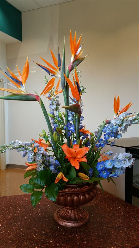 A Unique Tropical Arrangement Flowers By Victoria Floral Designs