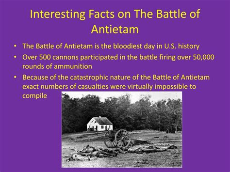 Ppt The Battle Of Antietam Powerpoint Presentation Free Download