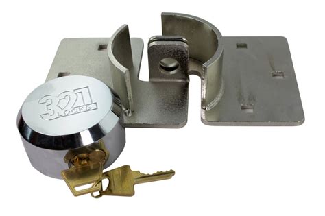 321 Locks© Puck Lock With Hasp 321 Locks