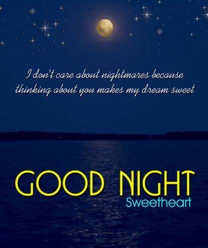 Good Night Sweetheart Card Free Good Night Ecards Greeting Cards