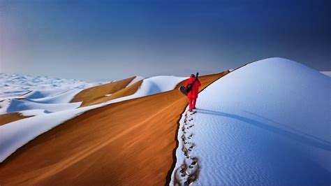 Wallpaper Snow Winter Photography Blue Desert Wind Mountain