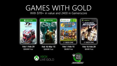 Free Games With Gold For February 2020 Xbox 360 News At New Game Network