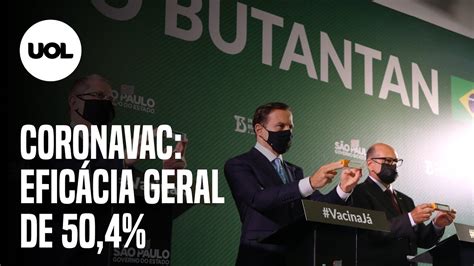 98 de eficácia da coronavac contra mortes. CoronaVac tem eficácia geral de 50,4%, diz Instituto ...