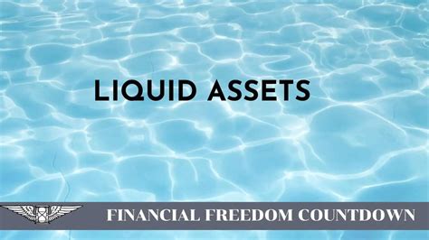 Liquid Assets Definition Examples Location And Importance