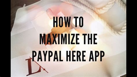 I needed to transfer money from malaysia to a private party/friend in indonesia. How to use PayPal Here for your Business - YouTube
