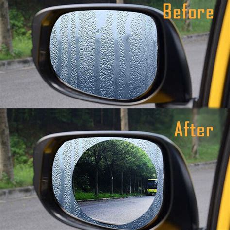 Anti Water Mist Film For Car Mirror Anti Fog Nano Coating Rainproof