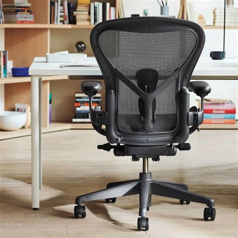 Herman Miller Aeron Chair Remastered Graphite Frame Chassis And Base