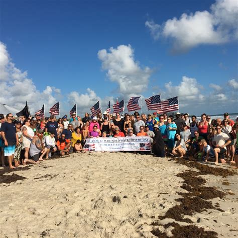 Port St Lucie High School Army Jrotc Assist With Wounded Warrior Surf