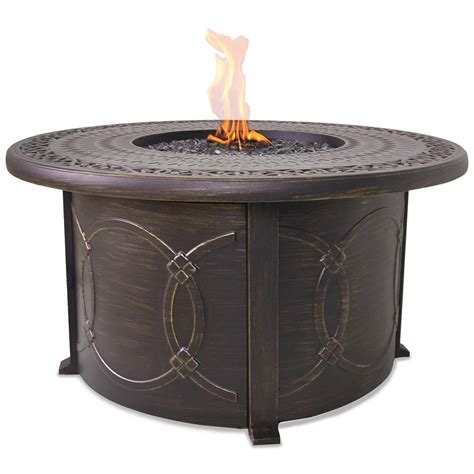 I'm also glad i got the blue lava rocks, my favorite color! Pleasant Hearth Rio 38 in. Square Wicker Gas Fire Pit ...