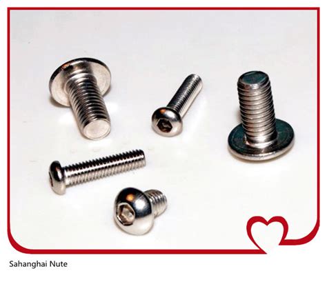 China ISO7380 Stainless Steel 304 316 Hex Socket Button Head Machine Screw, From M4X10...M4X25 ...