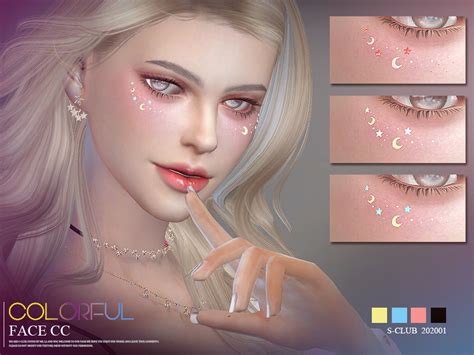 The Sims Resource Face Cc 202001 By S Club Sims 4 Downloads