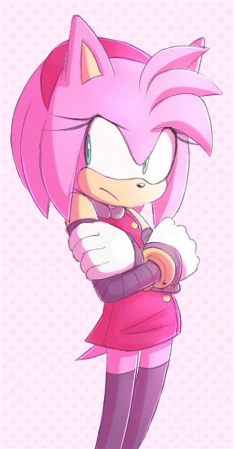 Pin By Hanon — On Sonic The Hedgehog Sonic Boom Amy Amy Rose Amy