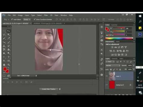 Pada piihan rulers ganti inches menjadi cm sehingga photoshop akan menerapkan standard satuan cm pada setiap image/foto yang kita proses. cara edit foto ukuran 2x3 cm pada photoshop cs6 - YouTube