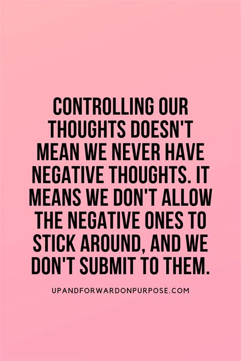 Our Thoughts Are Powerful A Negative Mindset Will Never Produce