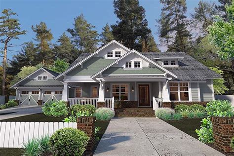 The craftsman style is exemplified by the work of two california architect brothers, charles sumner greene and henry mather greene, in pasadena in the early 20th century, who produced ultimate. Craftsman Style House Plan 75137 with 1879 Sq Ft, 3 Bed, 2 ...