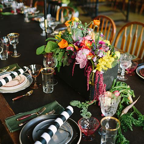 Truly grateful for the delicious dinner. Elegant dinner party | Please & Thank You Bar | 100 Layer Cake