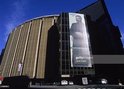 An Exterior View Of The Madison Square Garden In New York Mandatory
