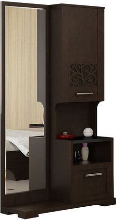 A mirror is the most essential part of a dresser what if you can't drill a niche into the wall, but you've got to build that dresser? Spacewood Akina Dressing Table (Brown): Amazon.in: Home ...